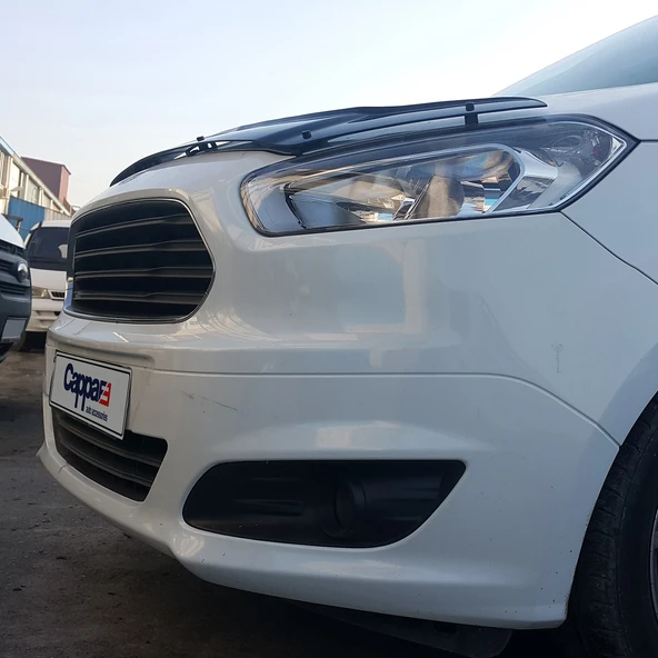 Ford Courier 2014-2018 Yıl Aralığı Uyumlu Kaput Rüzgarlığı 3mm - Resim 11