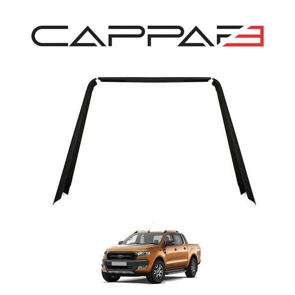 Ford Ranger 2015-2019 Yıl Aralığı Uyumlu Kasa Kenar Koruma 3 Parça - 4
