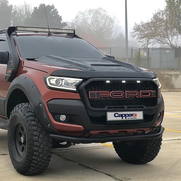 Ford Ranger 2015-2019 Yıl Aralığı Uyumlu Kaput Rüzgarlığı 3mm - Resim 7