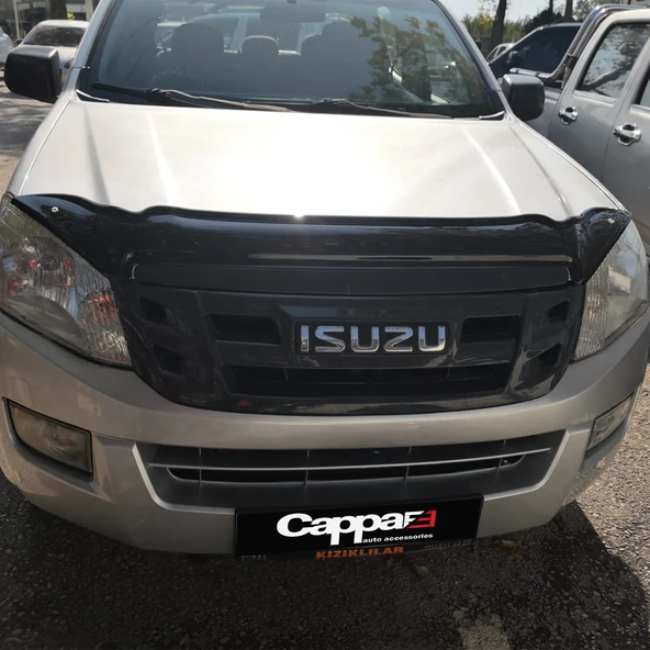 Isuzu D-Max 2012-2017 Yıl Aralığı Uyumlu Kaput Rüzgarlığı 3mm - Resim 4