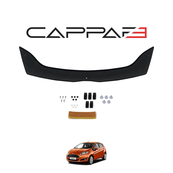 Ford Fiesta 2008-2013 Yıl Aralığı Uyumlu Kaput Rüzgarlığı 4mm - Resim 4