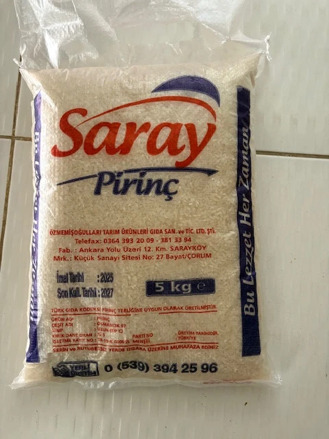 SARAY PRİNÇ 5 KG ÇORUM OSMANCIK PRİNÇİ ürün görseli