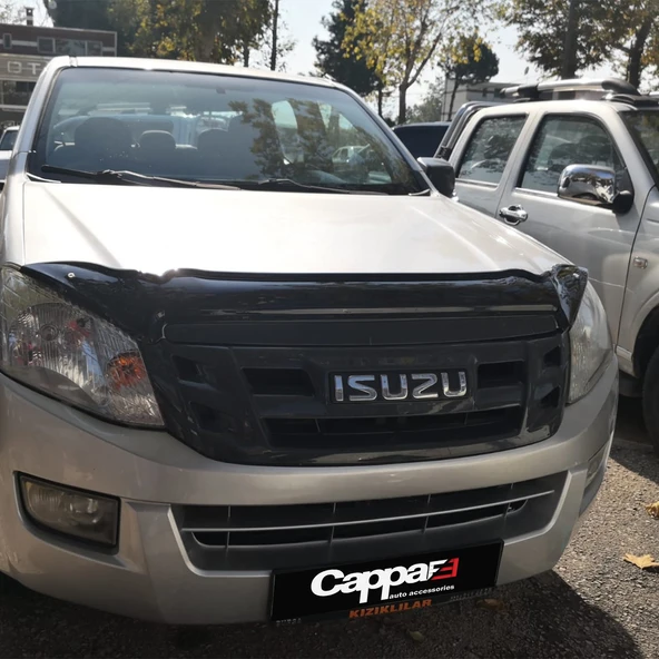 Isuzu D-Max 2012-2017 Yıl Aralığı Uyumlu Kaput Rüzgarlığı 3mm - Resim 5