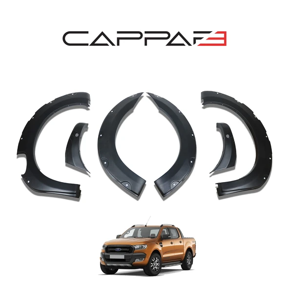 Ford Ranger Wildtrak 2019-2023 Yıl Aralığı Uyumlu Çamurluk Dodik Vidalı 7 Parça - Resim 3