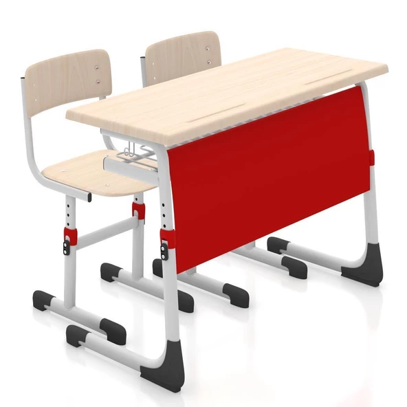 MORION DEMONTE ÇİFT KİŞİLİK OKUL SIRASI (ADS602) - 2