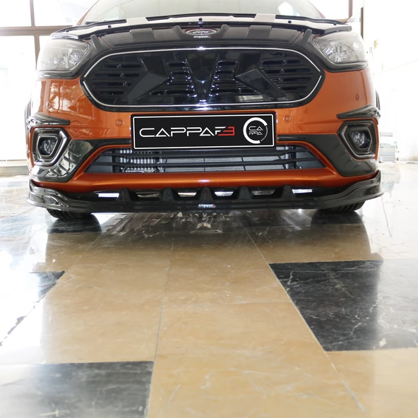 Ford Courier 2018-2023 Yıl Aralığı Uyumlu Ön Tampon Lip - Resim 6