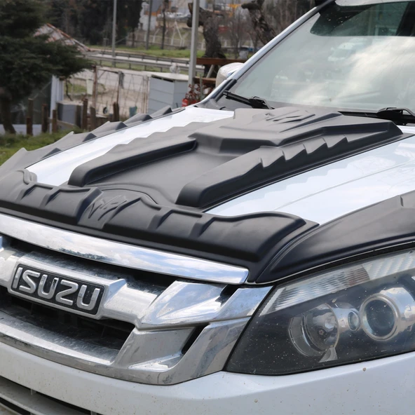 Isuzu D-Max 2012-2017 Yıl Aralığı Uyumlu Ön Kaput Scoop - 8