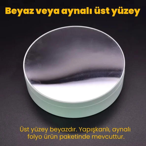 UpWay Motorlu Şarjlı 360° İleri Geri Dönebilen Hız Ayarlı Ürün Gösteri Standı - 3
