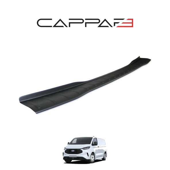 Ford Custom 2023- Yılı ve Sonrası Uyumlu Arka Tampon Eşiği Mat - Resim 4