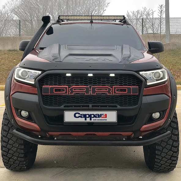 Ford Ranger 2015-2019 Yıl Aralığı Uyumlu Kaput Rüzgarlığı 4mm - Resim 5