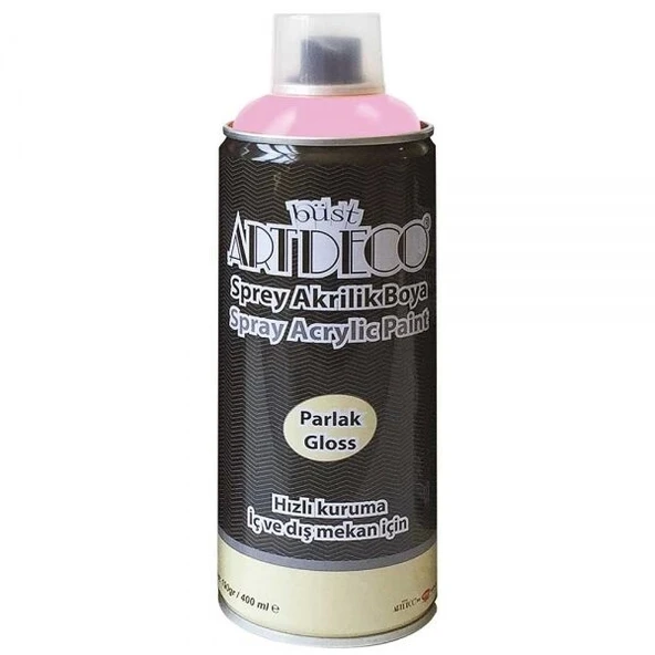Supertrend Akrilik Sprey Boya 400 ml. BEBEK PEMBE