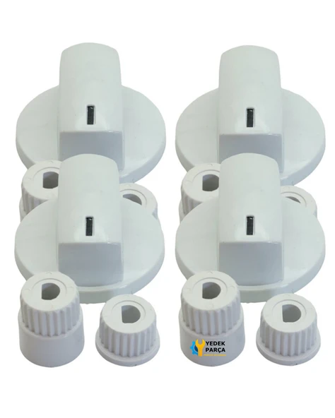 Optimum Düğme 4 lü Takımı Ankastre Set Üstü Ocak Düğmesi ürün görseli