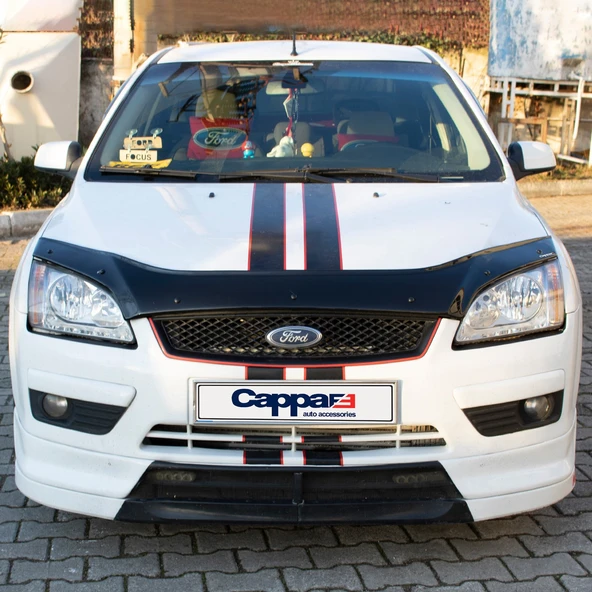 Ford Focus 2005-2008 Yıl Aralığı Uyumlu Kaput Rüzgarlığı 3mm - Resim 6