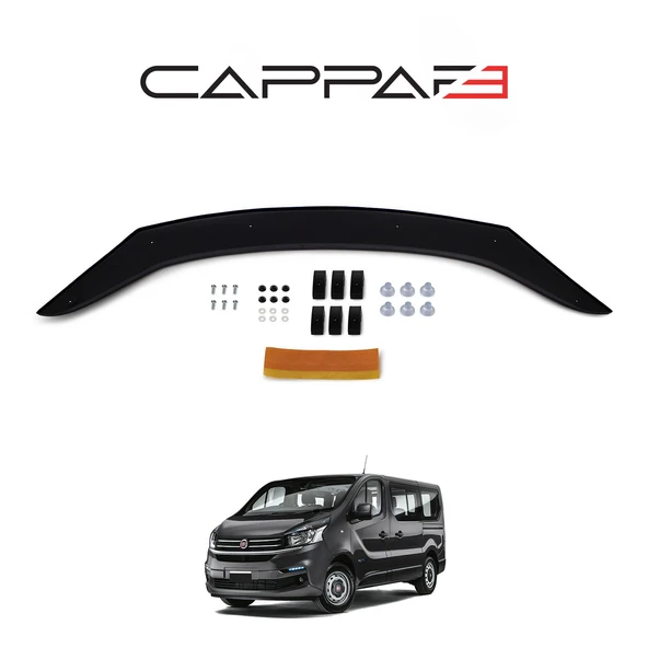 Fiat Talento 2016-Yılı ve Sonrası Uyumlu Kaput Rüzgarlığı 4mm - Resim 4