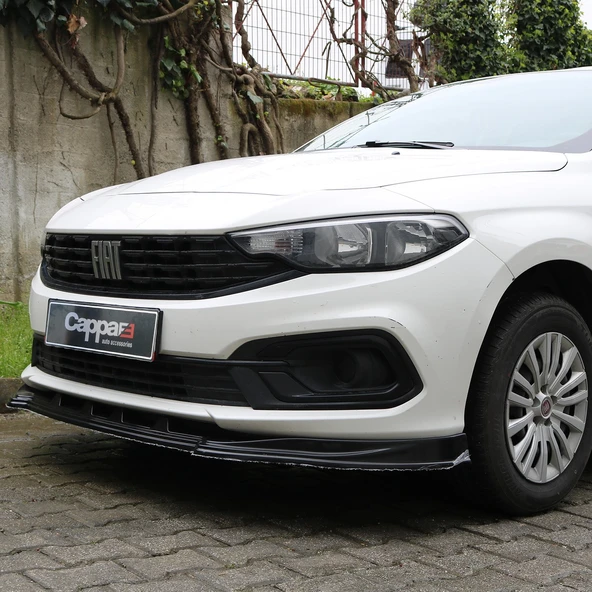 Fiat Egea 2015- Yılı ve Sonrası Uyumlu Ön Tampon Lip - Resim 5
