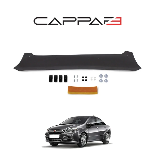 Fiat Linea 2007-2018 Yıl Aralığı Uyumlu Kaput Rüzgarlığı 3mm - Resim 2