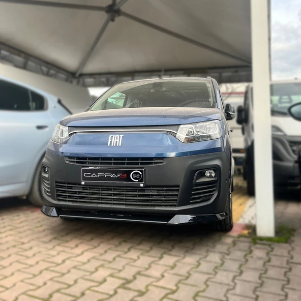 Fiat Doblo 2023- Yılı ve Sonrası Uyumlu Ön Tampon Lip - Resim 12