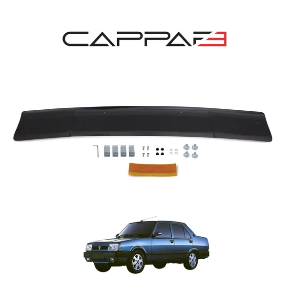 Fiat Doğan - Şahin 1988-2002 Yıl Aralığı Uyumlu Kaput Rüzgarlığı 4mm - Resim 3