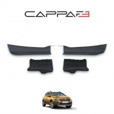 Dacia Sandero 2021- Yılı ve Sonrası Uyumlu Bagaj Koruma Eşiği 4 Parça ürün görseli