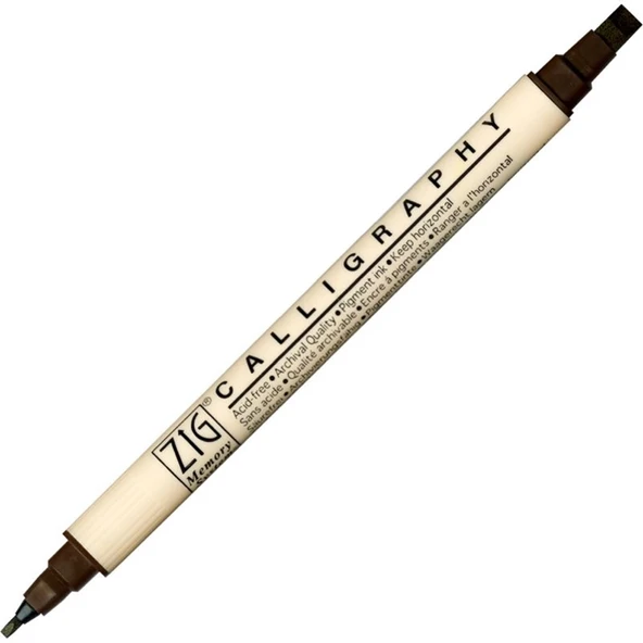 Supertrend Calligraphy Çift Uçlu Kaligrafi Kalemi 2 mm. + 5 mm. 062 Chocolate ürün görseli