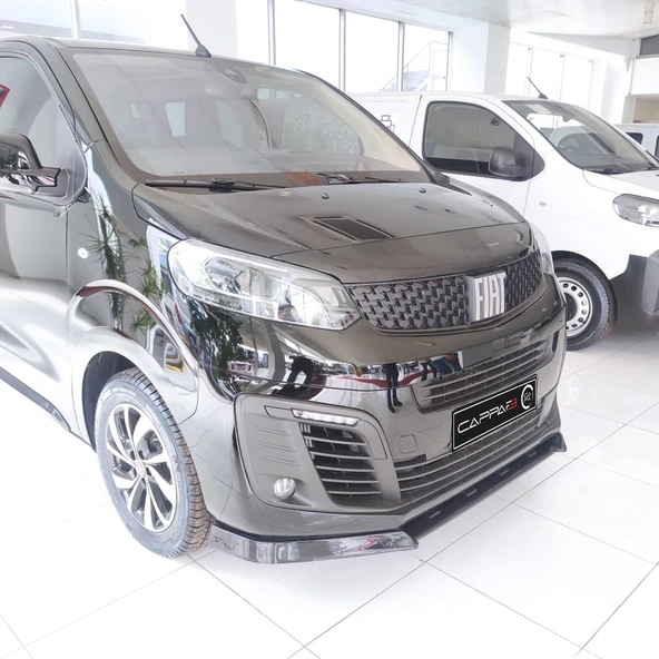 Fiat Scudo 2023- Yılı ve Sonrası Uyumlu Ön Tampon Lip - Resim 8