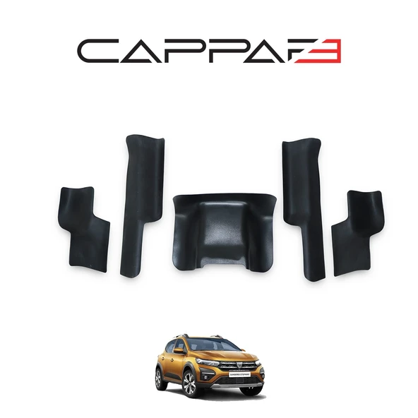 Dacia Sandero 2021- Yılı ve Sonrası Uyumlu İç Trim 5 Parça - Resim 4