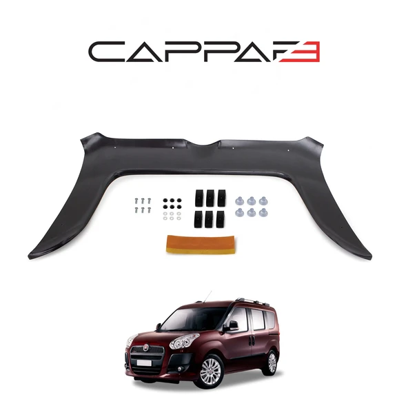 Fiat Doblo 2010-2015 Yıl Aralığı Uyumlu Kaput Rüzgarlığı 3mm - Resim 5