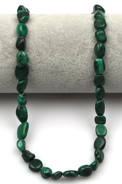 Malakit Doğaltaş Dizi 8 x 10 mm Özel Kesim - Resim 2