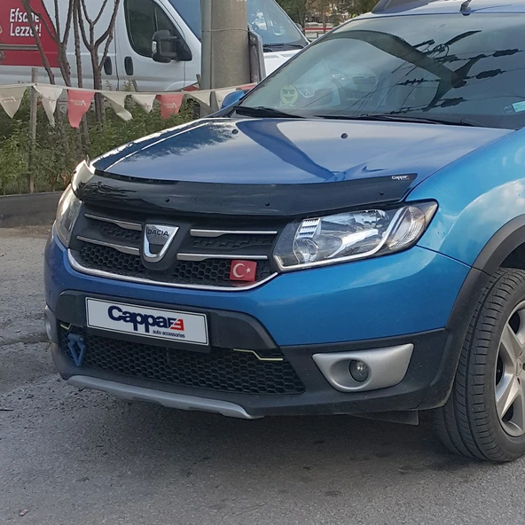 Dacia Sandero 2012-2020 Yıl Aralığı Uyumlu Kaput Rüzgarlığı 3mm - Resim 12