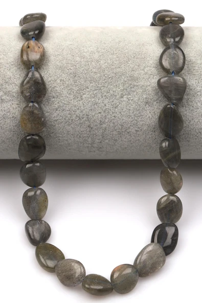 Labradorit Doğaltaş Dizi 10 x 14 mm Özel Kesim - Resim 2