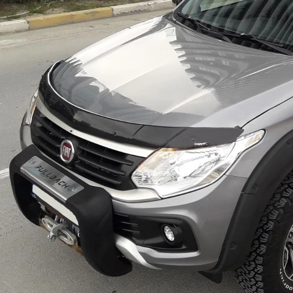 Fiat Fullback 2016- Yılı ve Sonrası Uyumlu Kaput Rüzgarlığı 3mm - Resim 5
