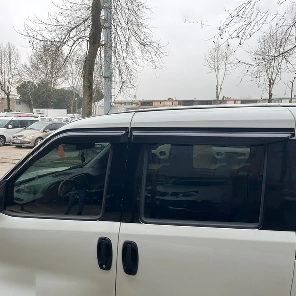 Fiat Doblo 2015-2022 Yıl Aralığı Uyumlu Cam Rüzgarlığı 4 Parça - 8