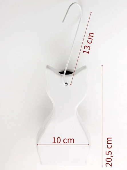 Seramik Kedi Figürlü Radyatör Nemlendirici 2'li Set - 4