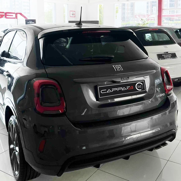 Fiat 500 X Sport 2020- Yılı ve Sonrası Uyumlu Arka Tampon Eşiği Mat - Resim 7