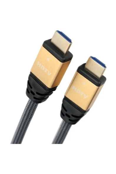 Fonemax Premium 4k Hdmı 2.0 Kablo - 60 Hz - Naylon Örgülü - Altın Uçlu - 5 Metre - 5