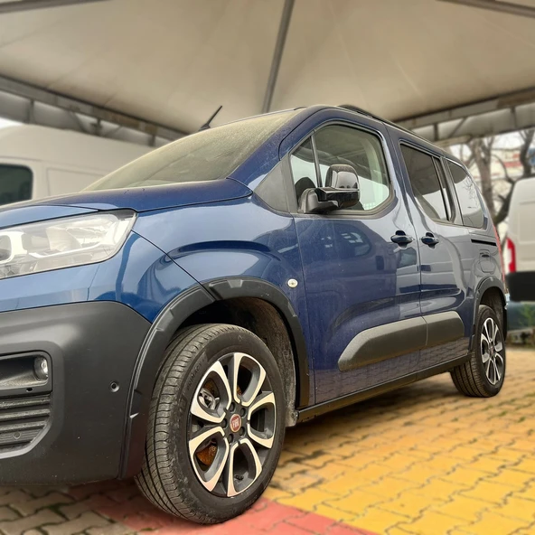 Fiat Doblo Kısa Şase 2023- Yılı ve Sonrası Uyumlu Marşpiyel 4 Parça - 6
