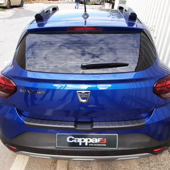 Dacia Sandero 2021- Yılı ve Sonrası Uyumlu Arka Tampon Eşiği Mat - Resim 8