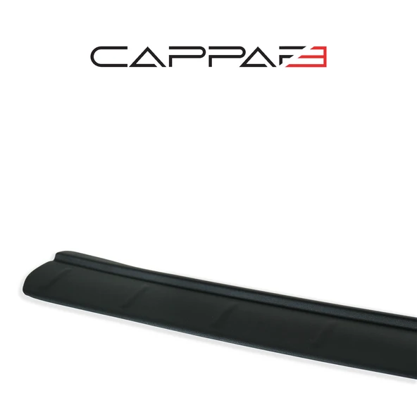 Fiat 500 Coupe 2016- Yılı ve Sonrası Uyumlu Arka Tampon Eşiği Mat - Resim 5