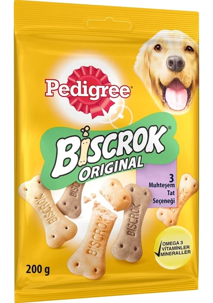 Pedigree Biscrok Original Köpek Ödül Bisküvisi 10 x 200 G