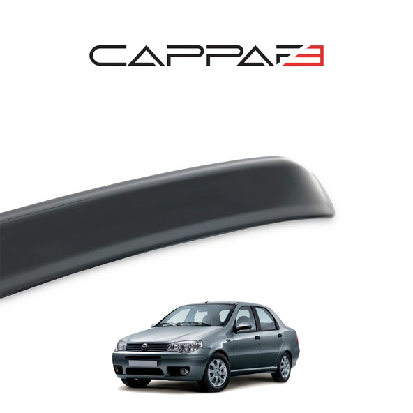 Fiat Albea 2005-2012 Yıl Aralığı Uyumlu Arka Cam Spoyler - 4