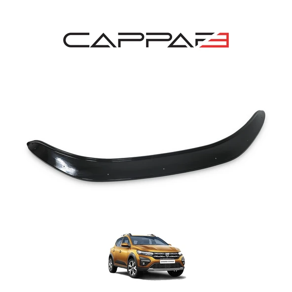 Dacia Sandero 2021- Yılı ve Sonrası Uyumlu Kaput Rüzgarlığı 4mm - Resim 12