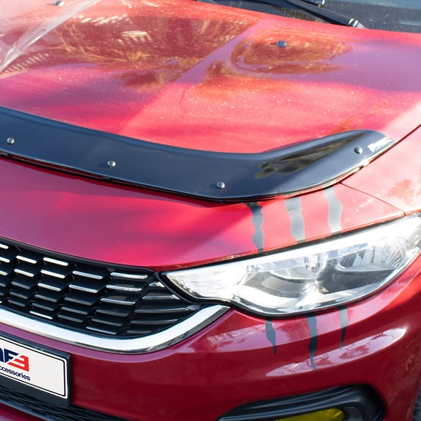 Fiat Egea 2015- Yılı ve Sonrası Uyumlu Kaput Rüzgarlığı 4mm - Resim 9