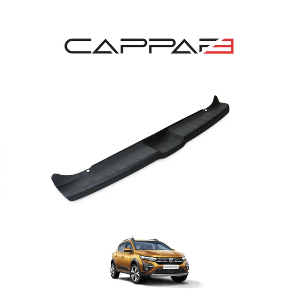 Dacia Sandero 2021- Yılı ve Sonrası Uyumlu Arka Tampon Eşiği Mat - Resim 4