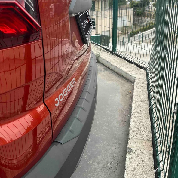 Dacia Jogger 2022- Yılı ve Sonrası Uyumlu Arka Tampon Eşiği Mat - Resim 7