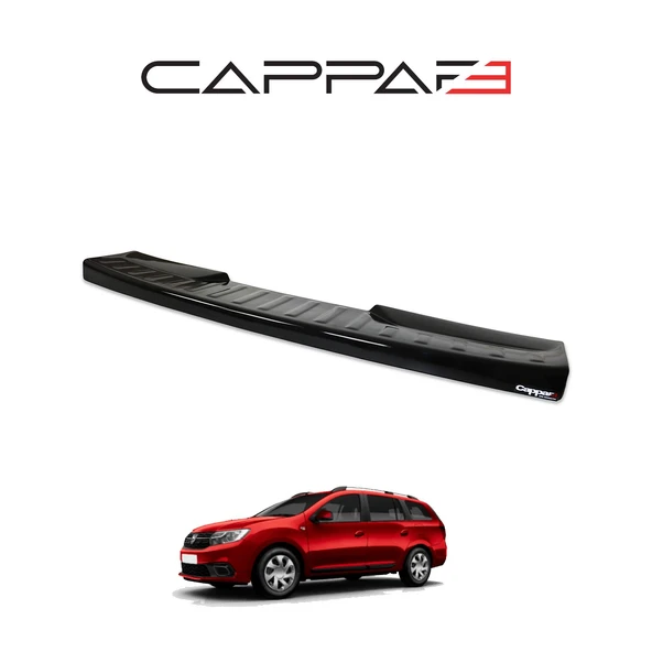 Dacia Logan Mcv 2013-2021 Yıl Aralığı Uyumlu Arka Tampon Eşiği Parlak - Resim 4