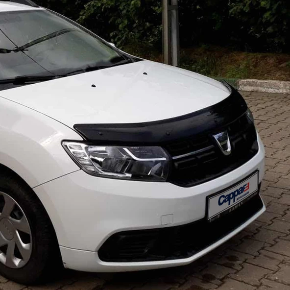 Dacia Logan Mcv 2013-2021 Yıl Aralığı Uyumlu Kaput Rüzgarlığı 3mm - Resim 5