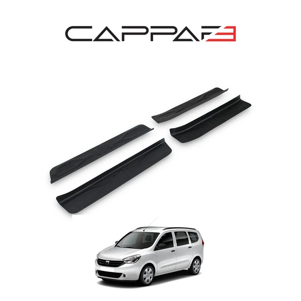 Dacia Lodgy 2013- Yılı ve Sonrası Uyumlu Kapı Eşiği 4 Parça - 4