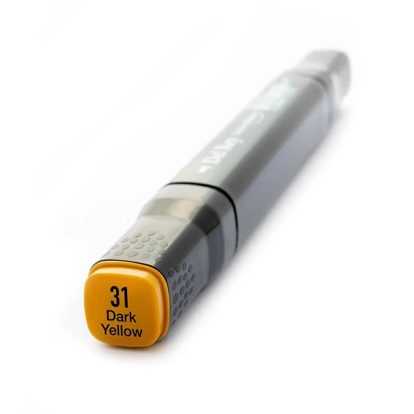 Supertrend Çift Uçlu Çizim Marker Kalemi 31 Dark Yellow ürün görseli