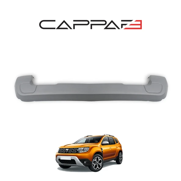 Dacia Duster 2018-2024 Yıl Aralığı Uyumlu Arka Tampon U Difüzör - Resim 2