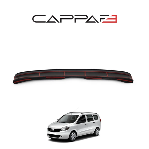 Dacia Lodgy 2013- Yılı ve Sonrası Uyumlu Arka Tampon Eşiği Parlak - Resim 2